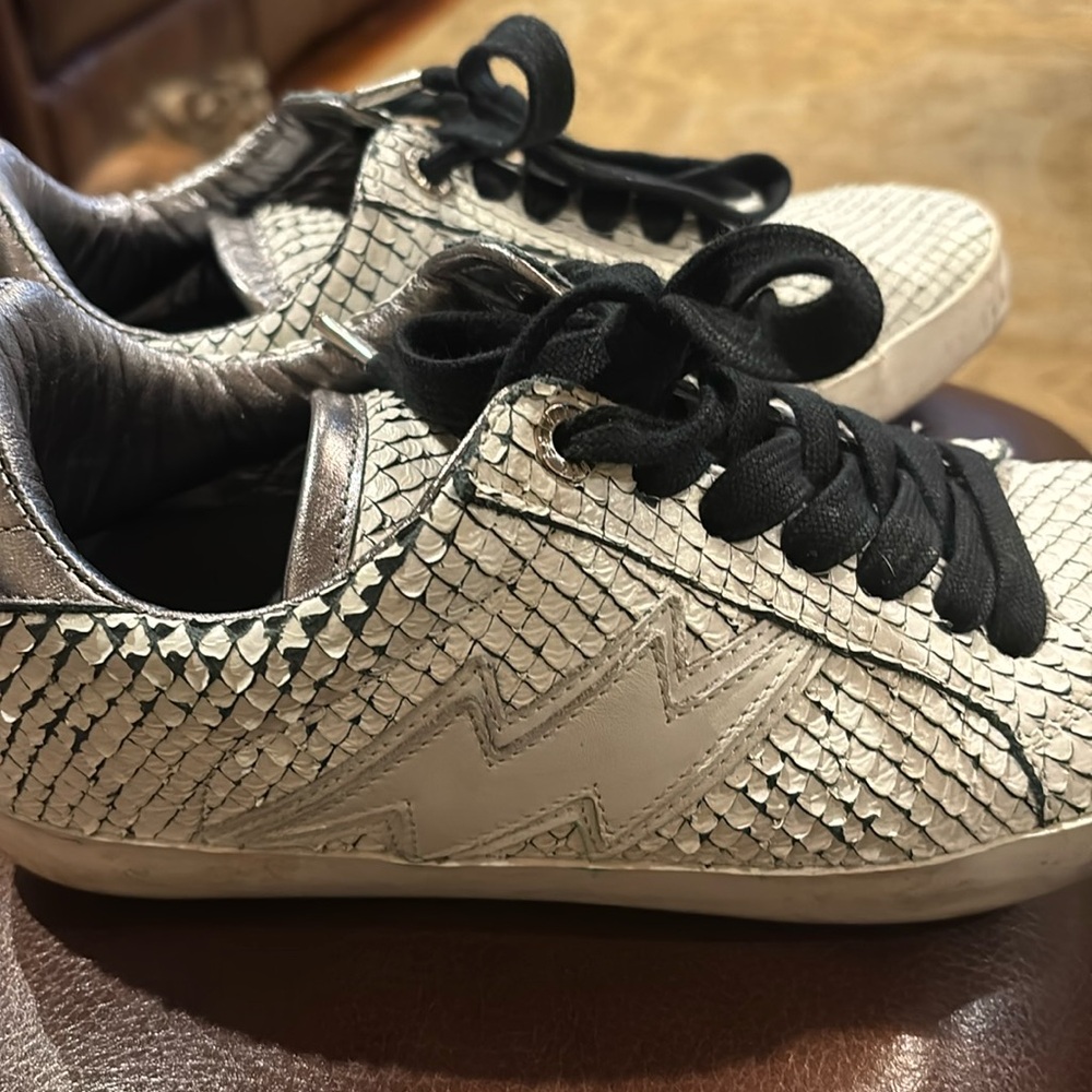 Zadig & Voltaire Neo Keith Flash Sneakers used SIZE 38
